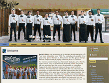 Tablet Screenshot of mariachialegre.com